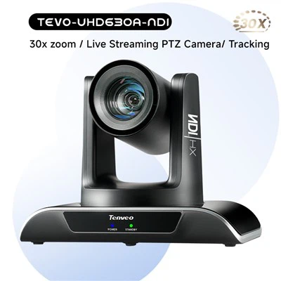 NDI TEVO-VHD30N-NDI کے ساتھ 30X آپٹیکل زوم براڈکاسٹ لائیو سٹریمنگ کیمرہ